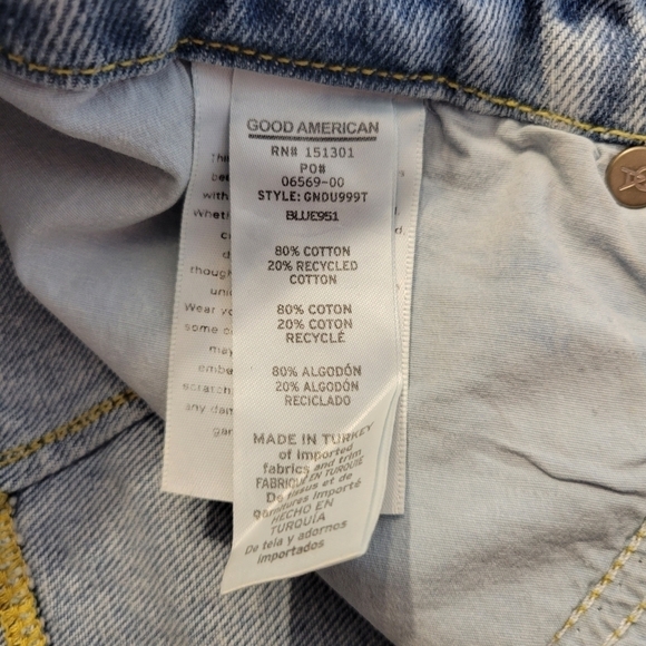 NWT Good American Good Heritage Straight Leg Jeans 12/31 - Picture 10 of 10